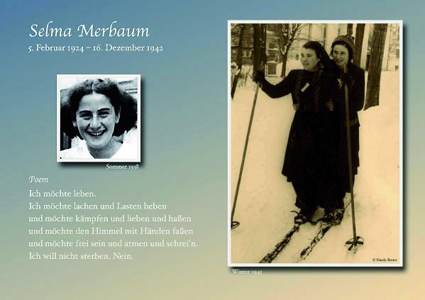 „Ein Sehnen nach Menschen“. Selma Merbaum aus „Stefan Zweig“