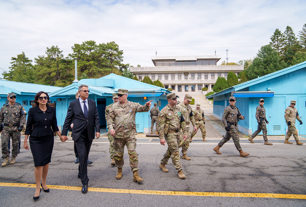 Staatspräsident Klaus Johannis besucht Südkorea